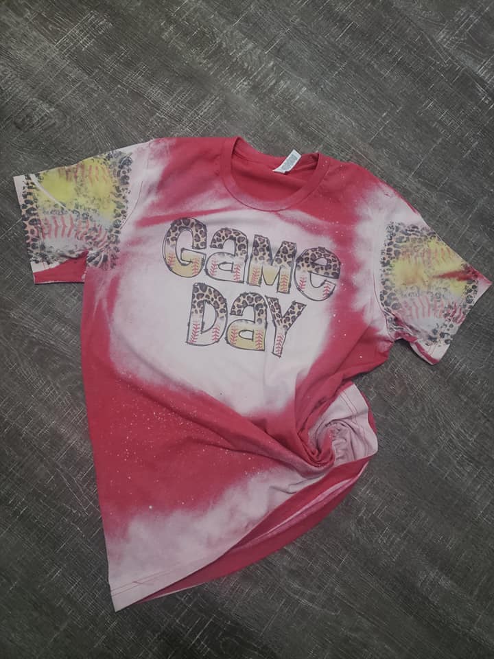 Game Day Bleached Tees