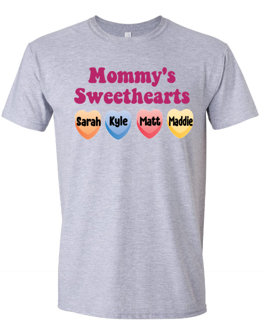 Customized Sweetheart shirt